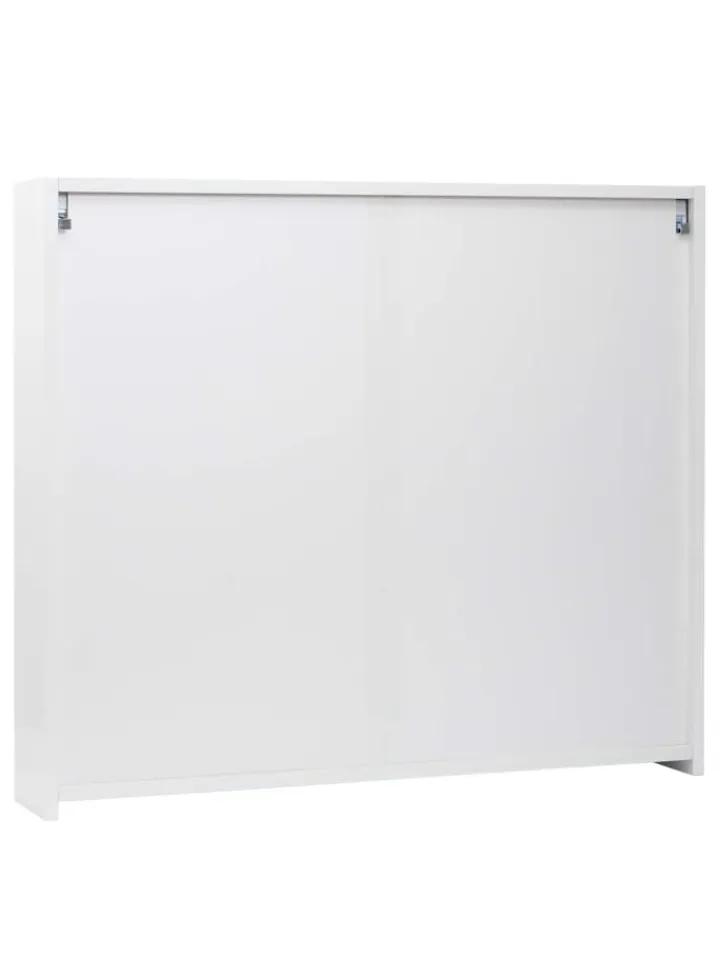 MCW Badezimmermöbel<Spiegelschrank B19b mit 6 Regalböden, Weiß