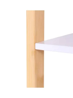 relaxdays Badmöbel<Spiegelschrank in Weiß - (B)62 x (H)64 x (T)21 cm