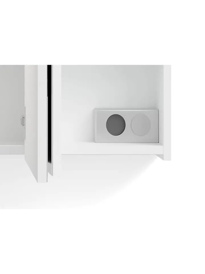 byLiving Badezimmermöbel<Spiegelschrank SPREE in weiß - B 100, H 60, T 20 cm