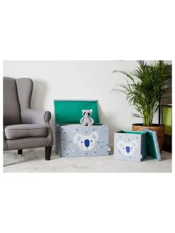 STORE IT Kisten & Körbe<Spielzeugtruhe "Koala" in Grau - (B)62 x (H)39 x (T)37,5 cm