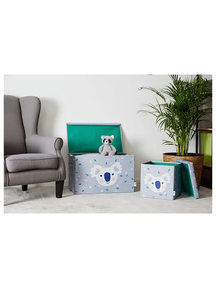 STORE IT Kisten & Körbe<Spielzeugtruhe "Koala" in Grau - (B)62 x (H)39 x (T)37,5 cm