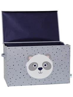 STORE IT Kisten & Körbe<Spielzeugtruhe "Panda" in Grau - (B)62 x (H)39 x (T)37,5 cm
