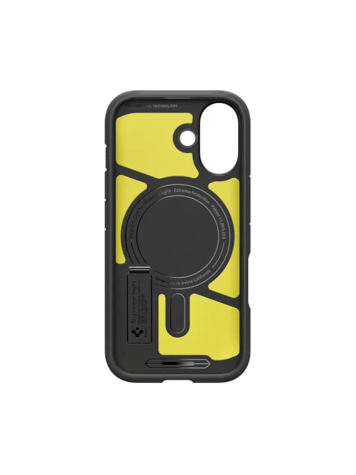 Spigen Smartphones & Zubehör<Tough Armor T mit Magnetfunktion Hülle iPhone 17 Schwarz in Schwarz