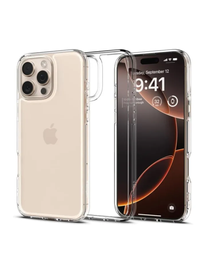 Spigen Smartphones & Zubehör<Ultra HybridHülle iPhone 16 Pro Max transparent in Transparent