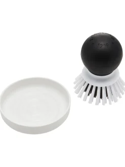 KitchenAid Putz- & Waschutensilien<Spülbürste in Weiß/ Schwarz - Ø 9 cm