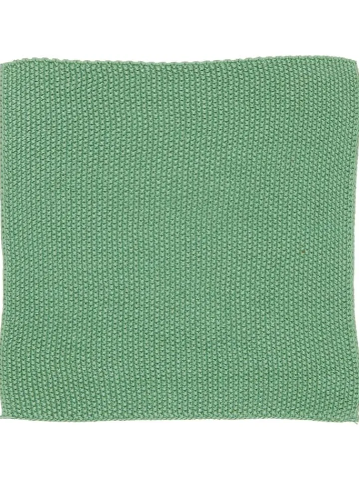 IB Laursen Putz- & Waschutensilien<Spüllappen Mynte gestrickt in wasabi