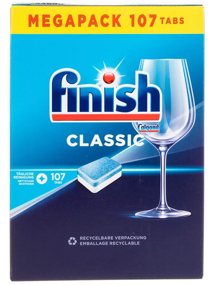 finish Putz- & Waschutensilien<Spülmaschinentabs "Classic", 107 Tabs/ 1,76 kg