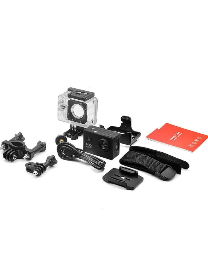 SmartCase Foto & Video<Sportkamera in Schwarz - 1080p HD