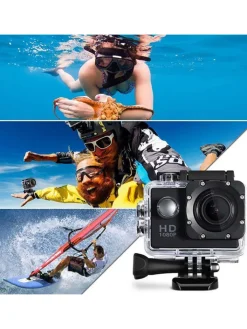 SmartCase Foto & Video<Sportkamera in Schwarz - 1080p HD