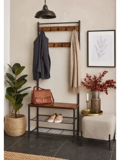 möbel-direkt Garderoben<Standgarderobe Mano in braun