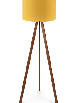 Evila Stehleuchten<Standleuchte "Ayd" in Gelb - (H)140 cm