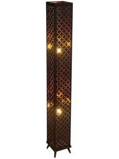 Globo lighting Stehleuchten<Standleuchte "Clarke" in Schwarz - (H)118 cm
