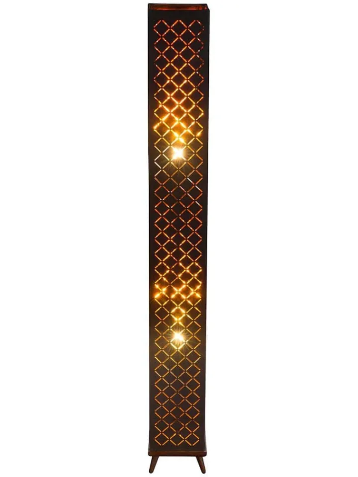 Globo lighting Stehleuchten<Standleuchte "Clarke" in Schwarz - (H)118 cm