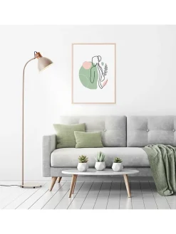 Brilliant Stehleuchten<Standleuchte "Erena" in Taupe - (H)150 cm