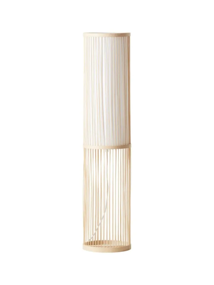 Brilliant Stehleuchten<Standleuchte, 1-flammig Nori ⌀ 20 cm in natur/weiß