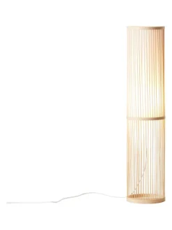 Brilliant Stehleuchten<Standleuchte, 1-flammig Nori ⌀ 20 cm in natur/weiß