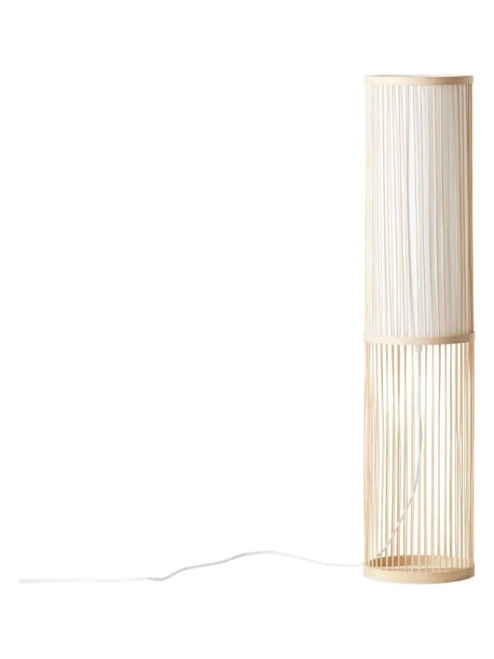 Brilliant Stehleuchten<Standleuchte, 1-flammig Nori ⌀ 20 cm in natur/weiß