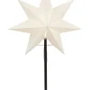 STAR Trading Stehleuchten<Standleuchte "Frozen" in Weiß - (B)34 x (H)55 cm