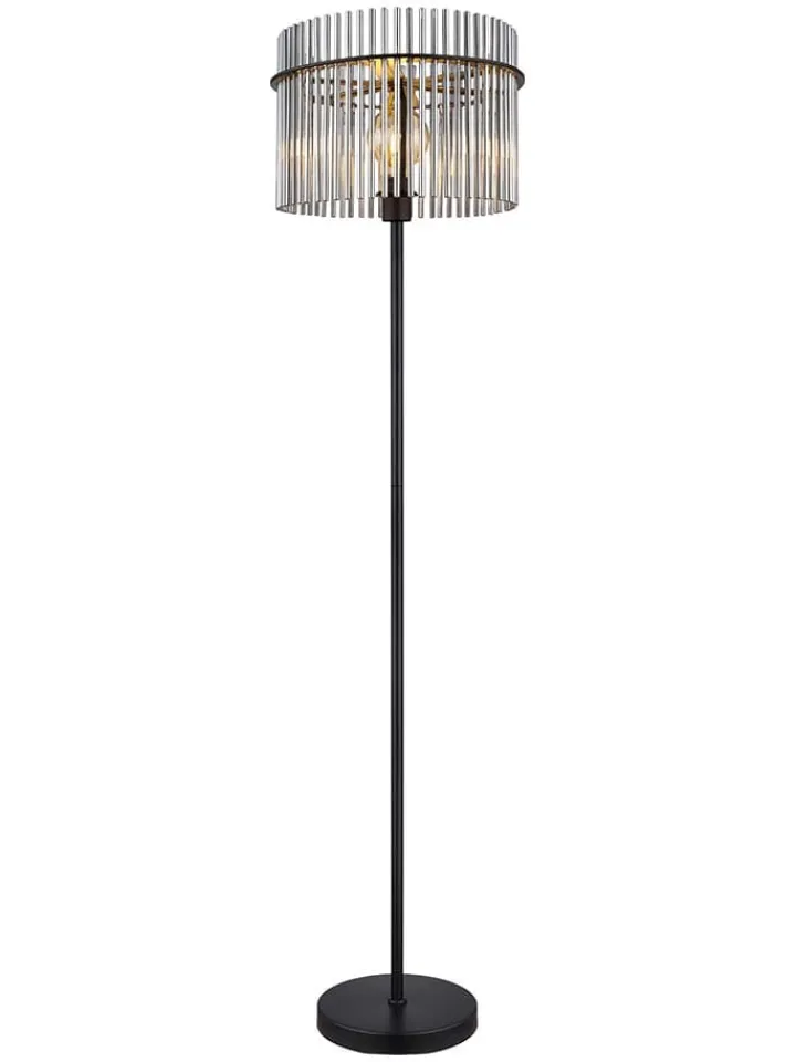 Globo lighting Stehleuchten<Standleuchte "Gorley" in Schwarz/ Grau - (H)152 cm