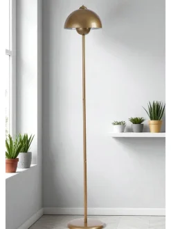 Opviq Stehleuchten<Standleuchte in Gold - (H)145 cm