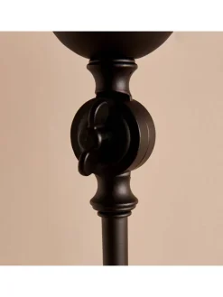 Opviq Stehleuchten<Standleuchte in Hellgrau/ Schwarz - (H)145 cm