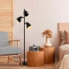 ABERTO DESIGN Stehleuchten<Standleuchte in Schwarz - (H)162 cm