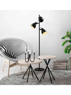 ABERTO DESIGN Stehleuchten<Standleuchte in Schwarz - (H)162 cm