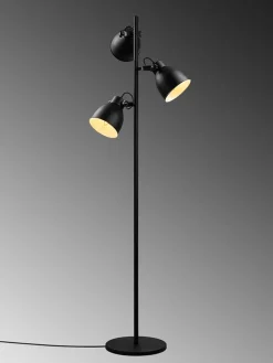 ABERTO DESIGN Stehleuchten<Standleuchte in Schwarz - (H)162 cm