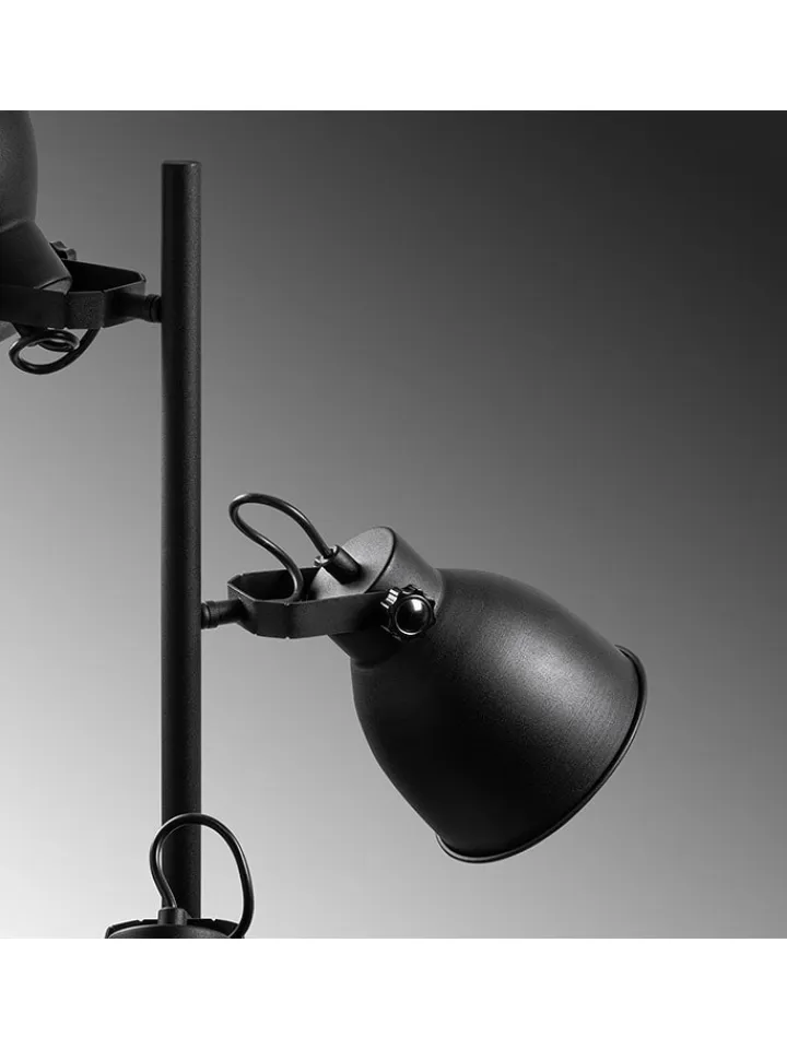 ABERTO DESIGN Stehleuchten<Standleuchte in Schwarz - (H)162 cm