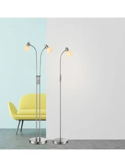 Globo lighting Stehleuchten<Standleuchte in Silber - (B)39 x (H)146 cm