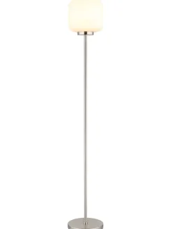 Globo lighting Stehleuchten<Standleuchte ''Kladora'' in Silber - (H)157 x Ø 24 cm