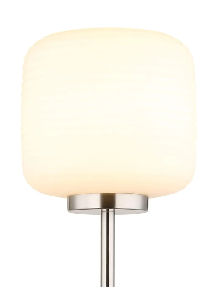 Globo lighting Stehleuchten<Standleuchte ''Kladora'' in Silber - (H)157 x Ø 24 cm