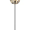 Globo lighting Stehleuchten<Standleuchte "Mika" in Gold/ Schwarz - (H)157 cm