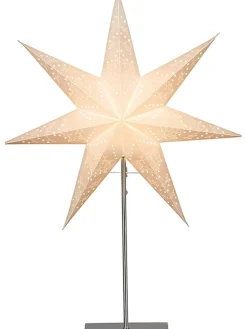 STAR Trading Stehleuchten<Standleuchte "Sensy" in Creme - (B)54 x (H)78 cm