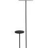 näve Stehleuchten<Standleuchte "Tordis" in Creme/ Schwarz - (B)50 x (H)157 cm