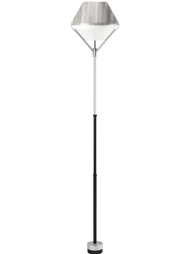 Designnest Stehleuchten<Standleuchte ''Tulip Lamp'' in Grau - Ø 35 cm