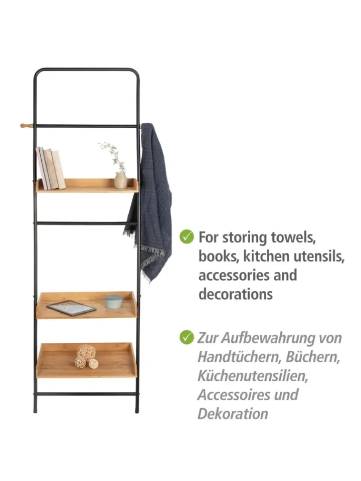 Wenko Badmöbel<Standregal Loft, Standregal Mod. Loft in Schwarz