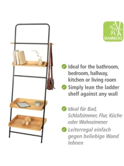 Wenko Badmöbel<Standregal Loft, Standregal Mod. Loft in Schwarz