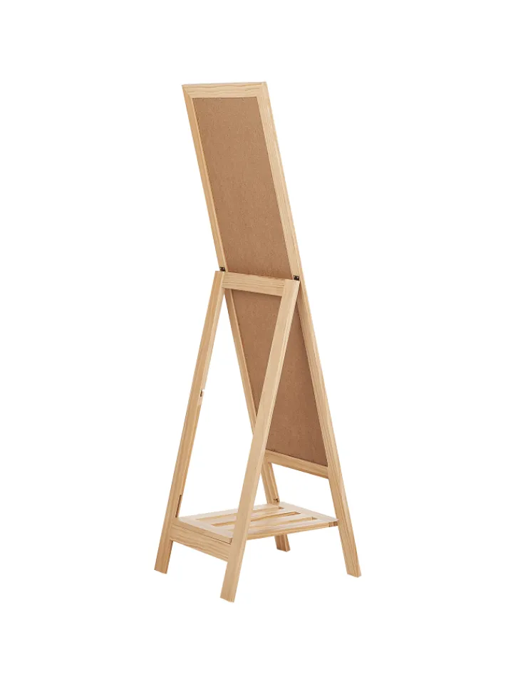 Beliani Spiegel<Standspiegel LUISANT in Braun - (W) 40 x (H) 145 x (L) 52 cm