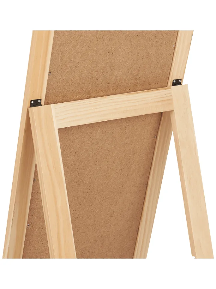 Beliani Spiegel<Standspiegel LUISANT in Braun - (W) 40 x (H) 145 x (L) 52 cm
