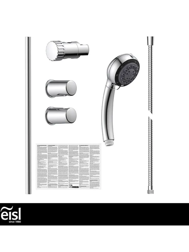 Schütte Badaccessoires<Stangenbrauseset ''Vital'' in Chrom