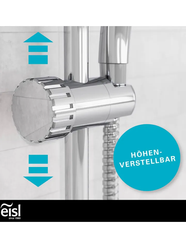 Schütte Badaccessoires<Stangenbrauseset ''Vital'' in Chrom