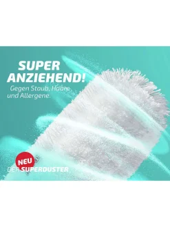 Leifheit Weitere Haushaltshelfer<Staubwedel "Superduster" in Türkis/ Weiß