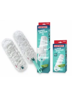 Leifheit Weitere Haushaltshelfer<Staubwedel "Superduster XL" in Türkis/ Weiß