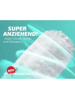 Leifheit Weitere Haushaltshelfer<Staubwedel "Superduster XL" in Türkis/ Weiß