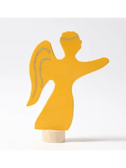 Grimm's Partyzubehör & -Dekoration<Steckfigur Engel H 7 cm ab 1 Jahr in gelb