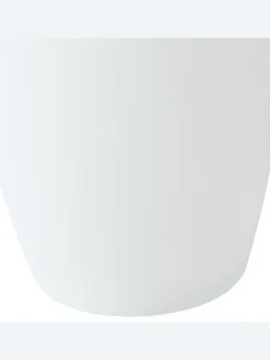 Beliani Stehleuchten<Stehlampe für den Außenbereich VULETAS in Weiß - (W) 27 x (H) 81 x (L) 27 cm