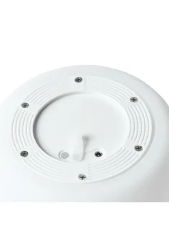 Beliani Stehleuchten<Stehlampe für den Außenbereich VULETAS in Weiß - (W) 27 x (H) 81 x (L) 27 cm