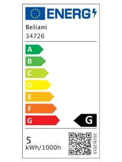 Beliani Stehleuchten<Stehlampe für den Außenbereich VULETAS in Weiß - (W) 27 x (H) 81 x (L) 27 cm
