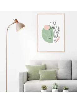 A.S. Création Stehleuchten<Stehlampe Franziska in Grau